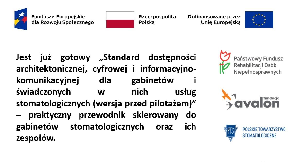 Wstępna wersja standardu dostępności architektonicznej, cyfrowej  i informacyjno-komunikacyjnej dla gabinetów gotowa!